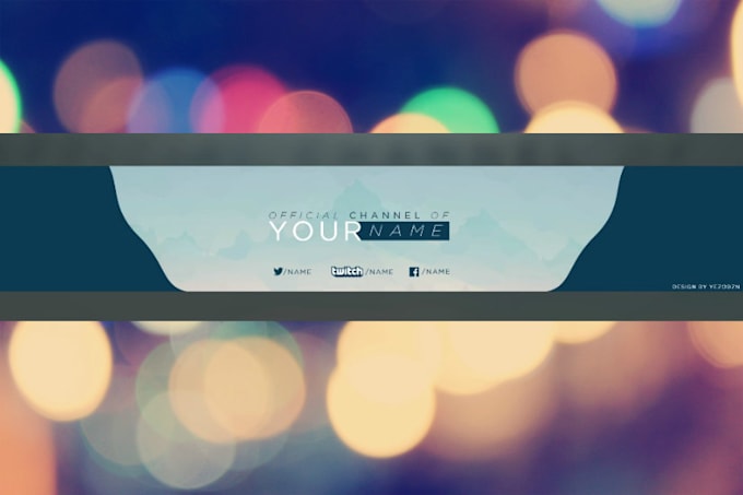 Make Banner For Your Youtube Channel By Xd Krun0