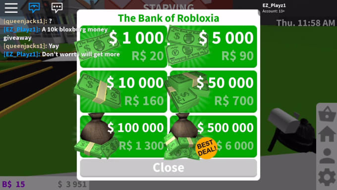 Buy You Robux On Roblox - 