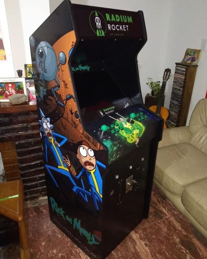 Make A Professional Custom Arcade Cabinet Artwork Experience By