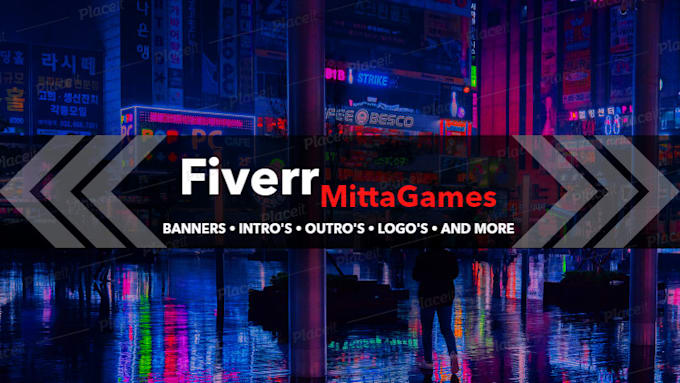 Youtube Intro Outro Logo Or Banner By Mittagames