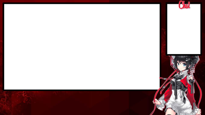 Make you a clean anime styled overlay by Wowerwerwerwer