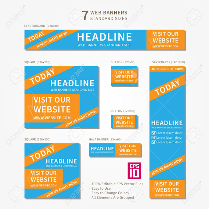Design Banner Ads Static And Gif By Mohammeddun