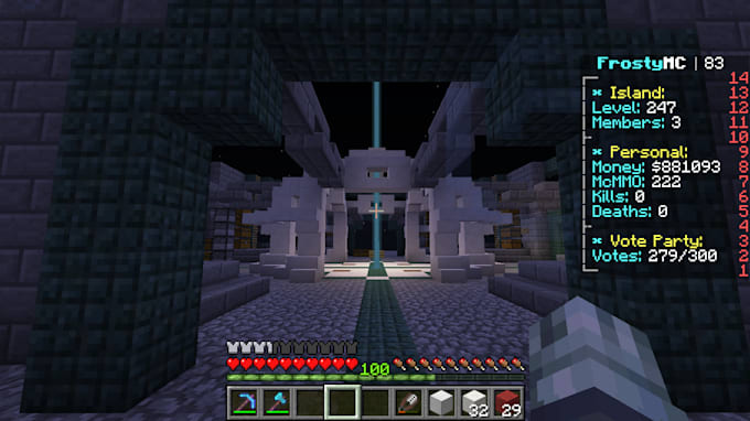 Build Something On Your Skyblock Prison Or Faction Base By