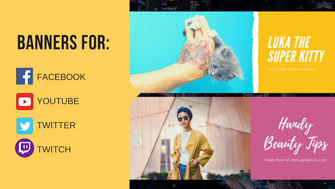 Design Social Media Banners And Posts Using Canva By Giulia 23