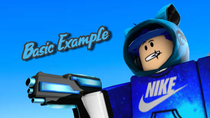 Make You A Roblox Gfx Out Of Your Own Character By Ducksarecool - gfx 3lue roblox