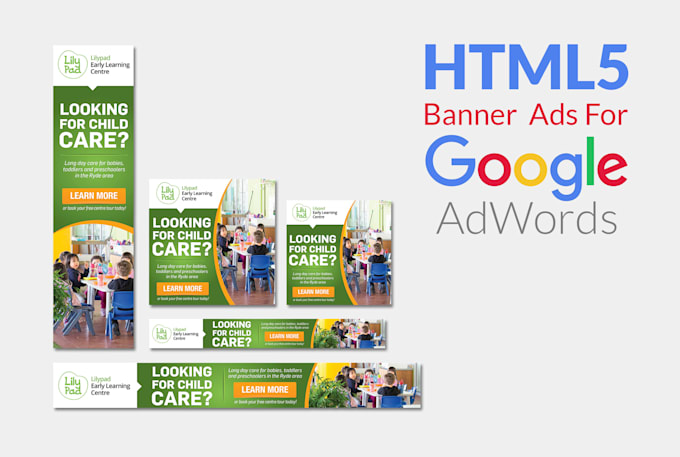Design Animated Html5 Banner Ads For Google Adwords By Graphic Style