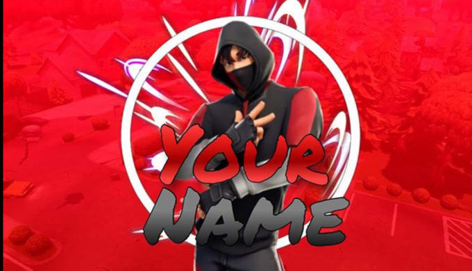 Fortnite Logo With Your Name On It - fortnite cool names
