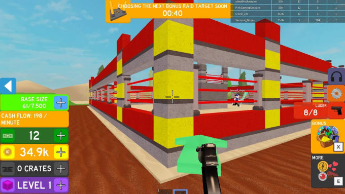 Help You Get Better At Base Raiders On Roblox - 