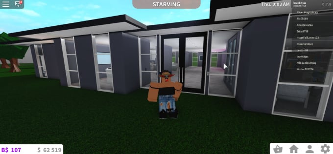 Bloxburg Family Home No Advanced Placing How To Use Youtuber Codes In Robux Store - tropical house bloxburg roblox