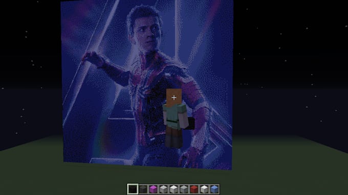 Make Any Picture In Minecraft Complex Pixel Art By Albertpolak