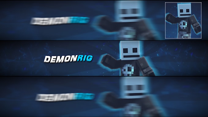 Design An Minecraft Youtube Banner And Logo By Jerraq