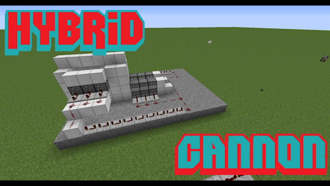 Teach Or Show You How To Build A Tnt Cannon In Minecraft By