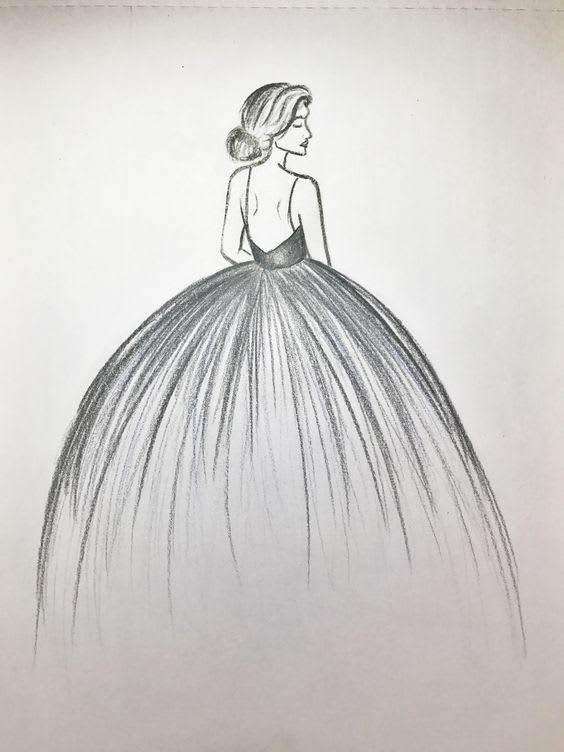 draw any dress design you want