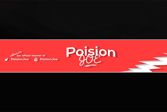 Provide High Definition Banners For Social Media By Poisionjoe