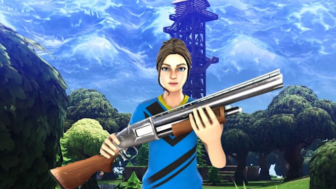 Create the best fortnite thumbnail for a affordable price ...