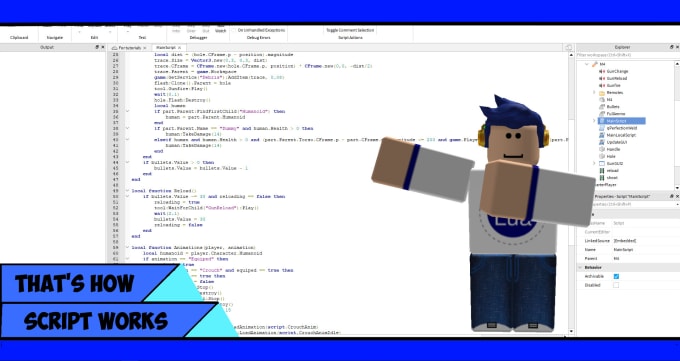 how to make fighting scripts on roblox studios