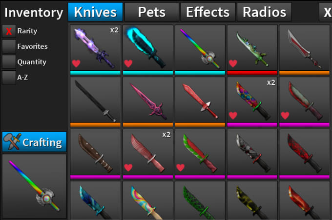 This is how to get every new mythic knife in roblox assassin