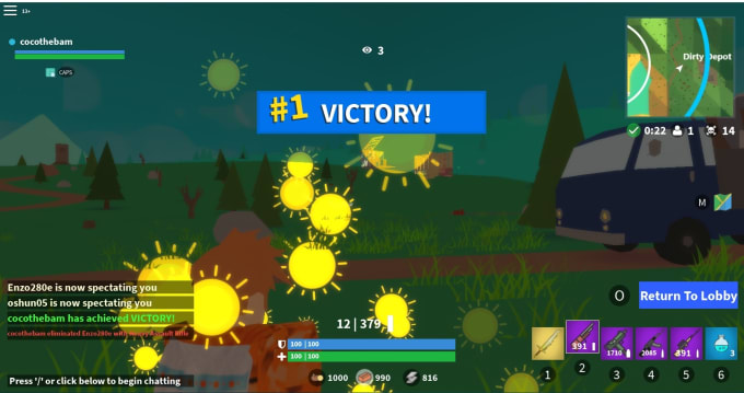 Help You Get A Win In Island Royale By Cocothebam268 - play island royale with you on roblox until you get a win by