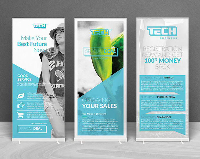 Do Professional Business Rollup Banners By Mariias
