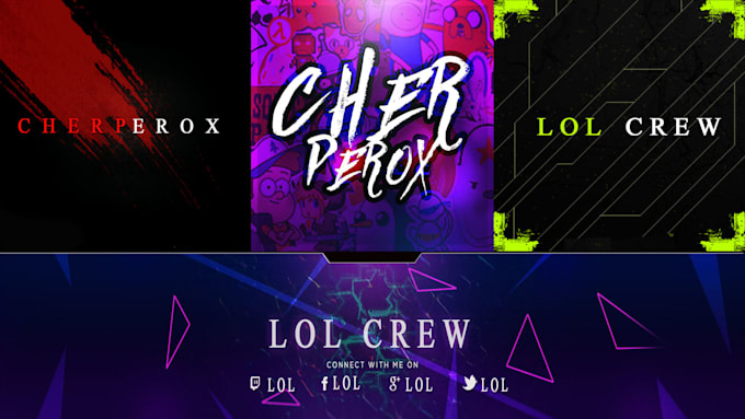 Design An Eye Catching Youtube Banner And Avatar By Denis Cherpec