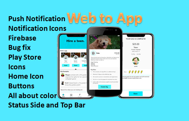 Convert Website To Android App By Amir313
