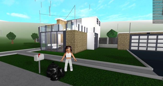 Create Your Dream House On Bloxburg Roblox - how to make a sign in bloxburg roblox
