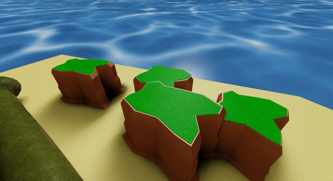 Create Roblox Terrain Using Blender For Your Roblox Game - how to make roblox animations in blender