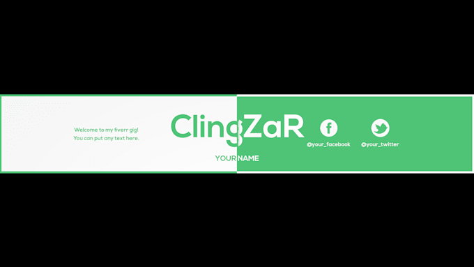 Design A Hd 2d Banner For Your Youtube Or Twitch Channel By Clingzar