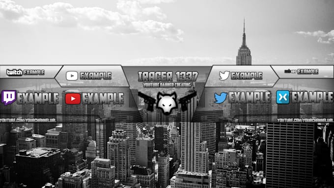 Make Youtube Channel Banners For You By Iracer1337