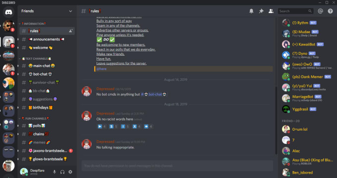 Make A Discord Server And Add Bots To It For Cheap - how to add bots in a discord server