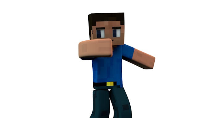 Animate A Minecraft Character Doing A Fortnite Dance By