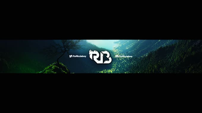 Make You A Custom Youtube Banner And Fitting Logo By Ricdegreef