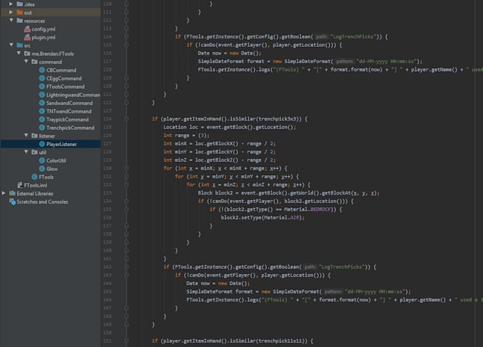 Developing Minecraft Spigot And Bukkit Plugins By Tinconl