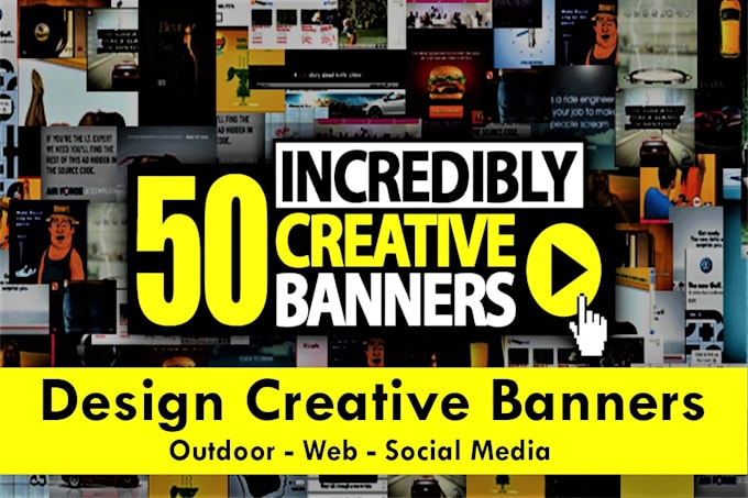 Design Billboard Outdoor Roll Up Web Or Social Banner Ads By