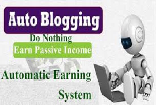 create autoblogging wordpress website and monetize it
