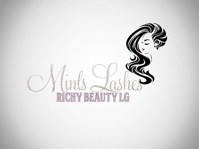 Design 4 Hair Salon Hair Extensions Eyelash And Boutique Logo By