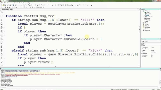 Make A Script In Roblox For You - roblox player script