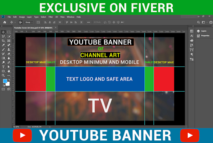 Design Youtube Channel Art Or Banner By Onlinemusharror