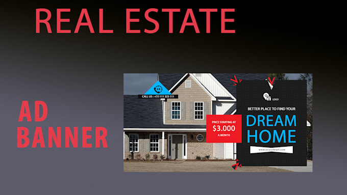 Provide You With Real Estate Facebook Ads Banner Templates By Sekiro94