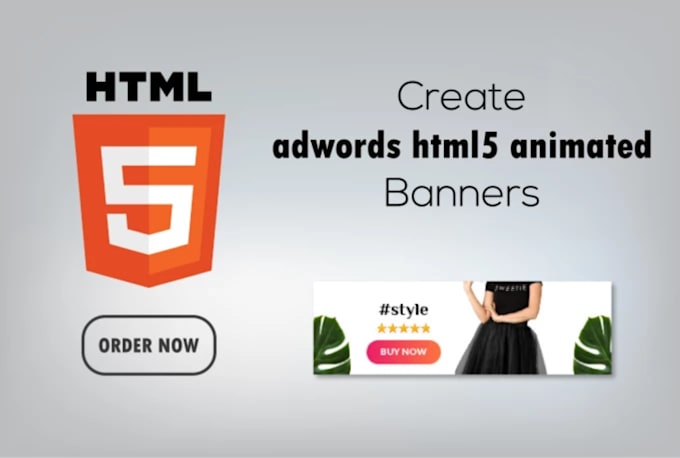 Design Animated Html Banner By Bappy3510