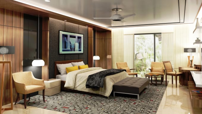 Create Interior Design And Exterior Design With Realistic 3d Rendering