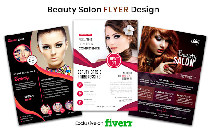 Beauty Salon Flyers Eliza Rsd7 Org