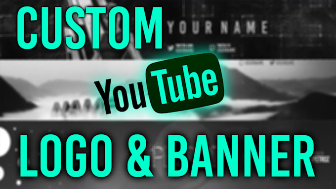 Create A Clean Youtube Logo And Banner By Zdayog
