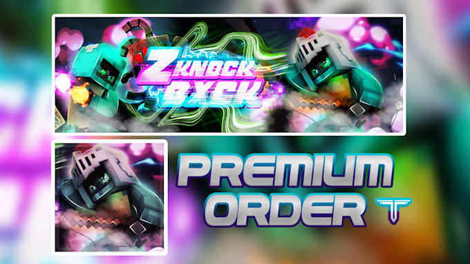 Design Minecraft Banner And Logo By Designertozin