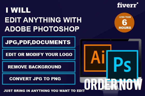 Do Photoshop Editing Of Your Photos Documents Receipt Or Anything You Want