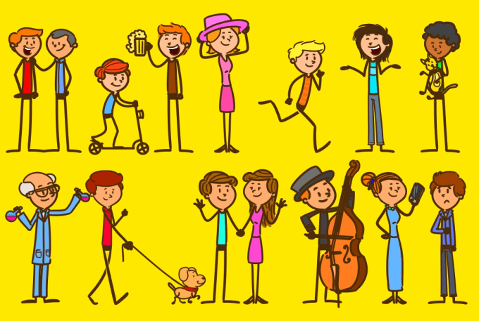 how to draw a good stickman