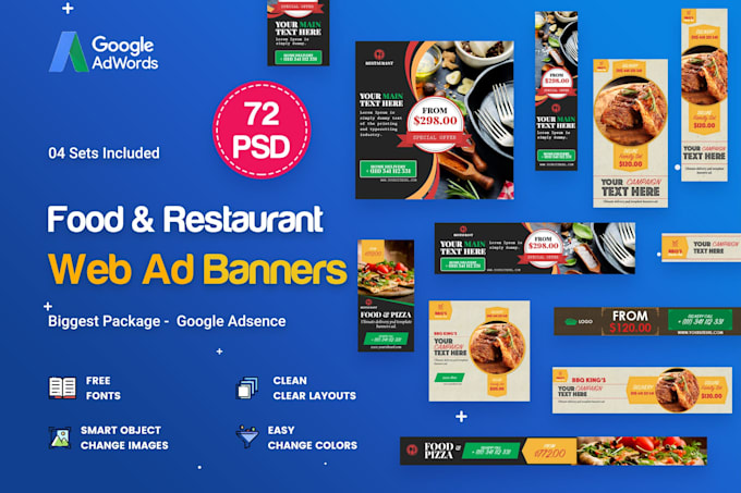 Restaurant Banners 72 Psd By Abn111110