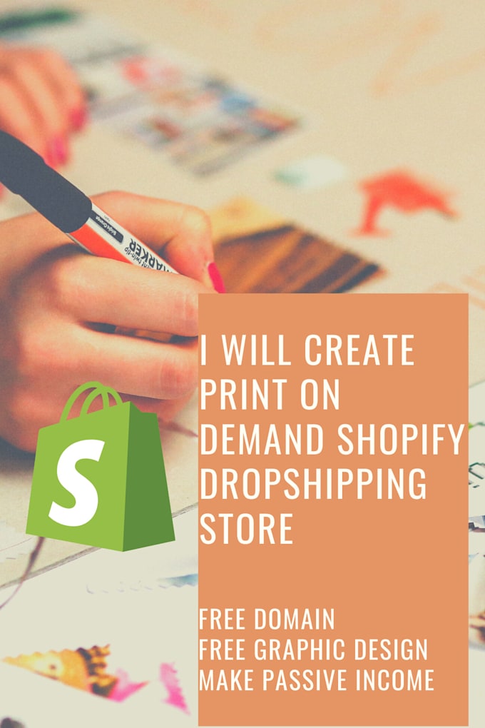 Create a print on demand shopify dropshipping store by Emilie584
