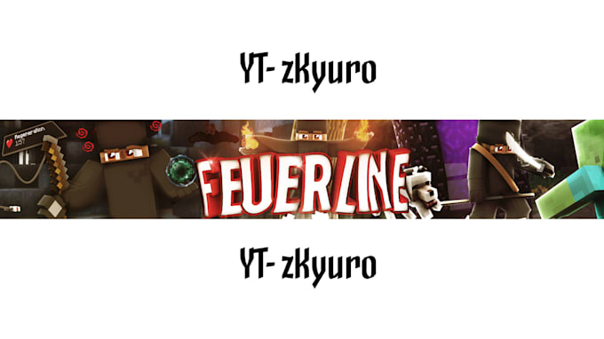 Make Cheap Minecraft Banner For You By Zkyuro