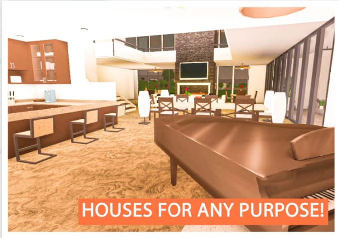 Build A House In Roblox Bloxburg By Godspeed110308 - live in a big mansion with your family roblox